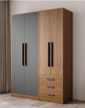 Tủ Áo Gỗ MDF Cao Cấp Cánh Mở