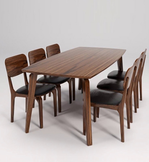 Bộ Bàn Ăn Gỗ Tự Nhiên 6 Ghế