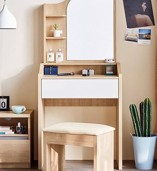 Bàn Phấn Trang Điểm Gỗ Tự Nhiên