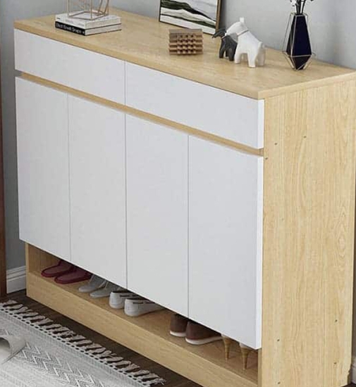 Tủ Giày Gỗ MDF 3 Ngăn Hiện Đại