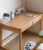 Bàn gỗ học sinh 2 ngăn kéo thiết kế đơn giản